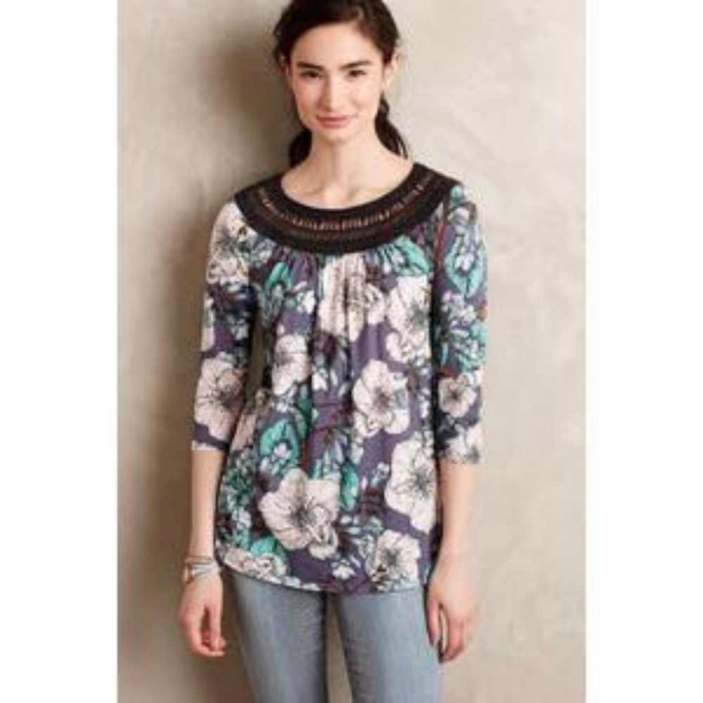 Meadow Rue Earthly Delights Peasant Top